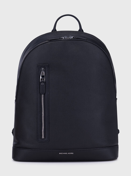 Black backpack with laptop divider - 1