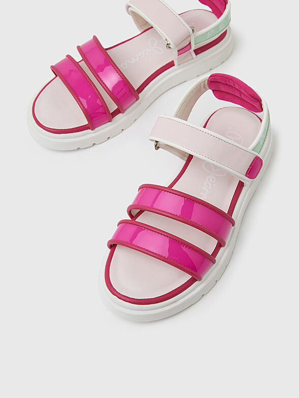 WENDY SWEET sandals with multicoloured details - 2