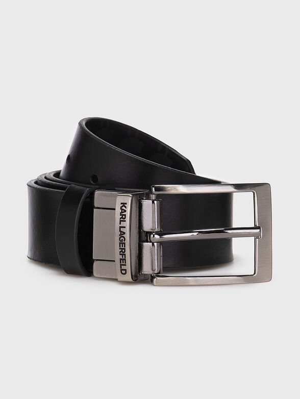 Reversible belt with metal buckle - 2