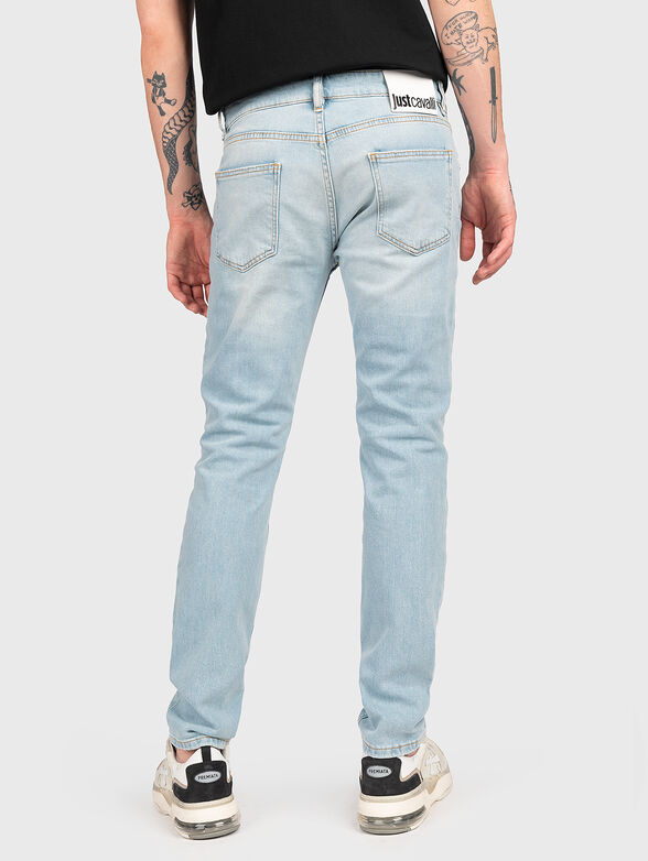 Light blue slim jeans - 2