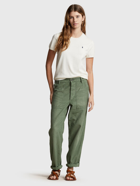 Fine-knit T-shirt - 2