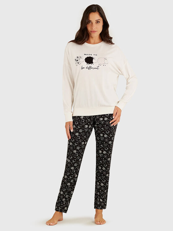 BE DIFFERENT pyjamas in cotton blend  - 1