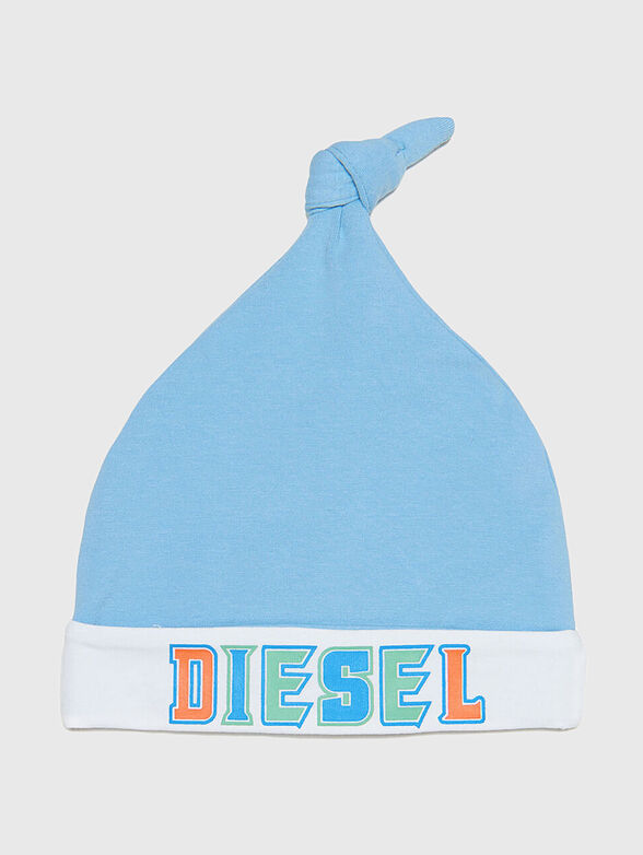 FRIL blue hat with logo accent - 1