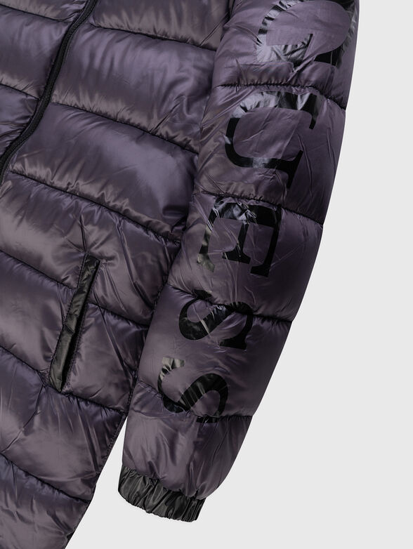 Padded jacket with hood - 3