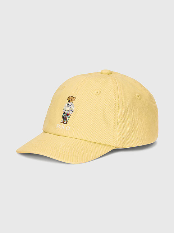 Yellow cap with Polo Bear embroidery - 1