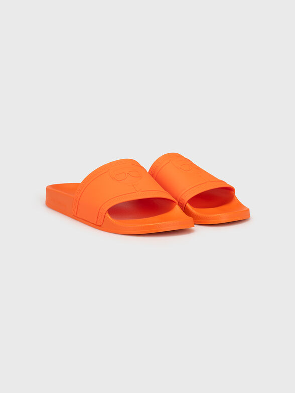 KONDO beach slippers with embossed logo - 2
