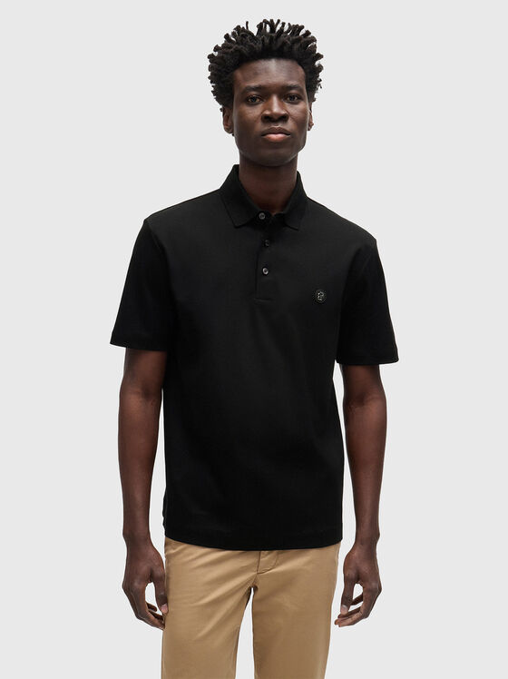 Tricou polo negru C-PARRIS 01 - 1