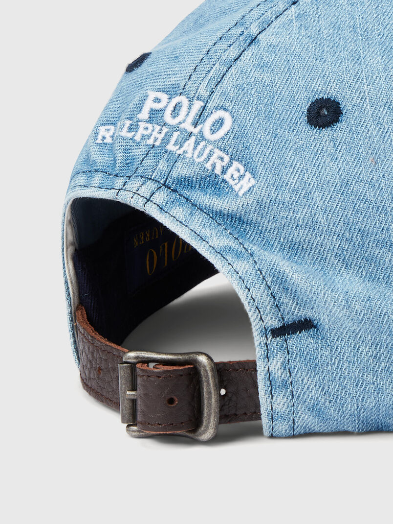 Hat with accent Polo Bear embroidery - 3