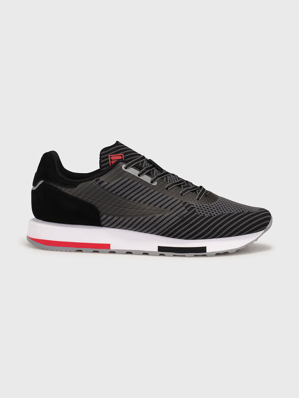 RETRONIQUE 22 K black sports shoes - 1