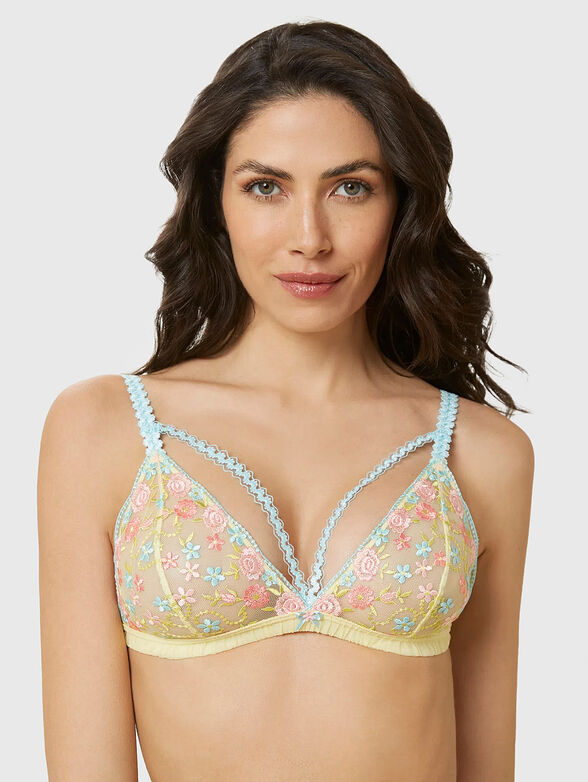 FLORET bra with triangle cups - 1