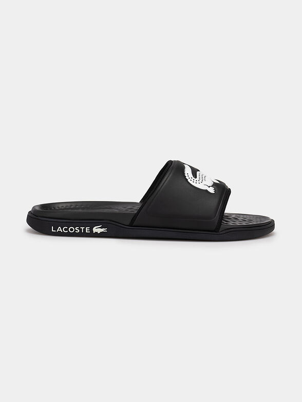Beach slippers with accent logo - 1
