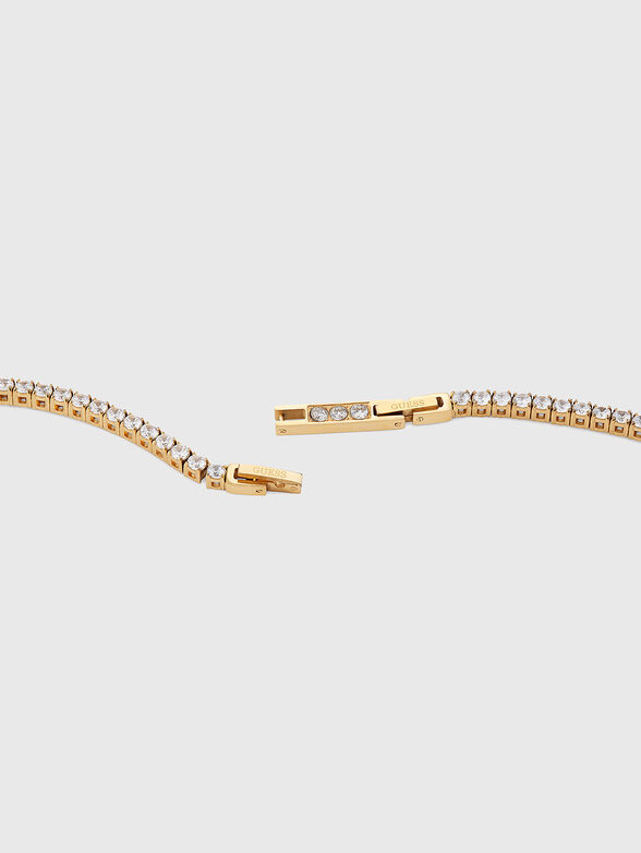 LILY necklace with rhinestones - 4