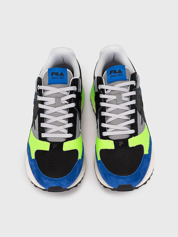 FILA CONTEMPO blue sports shoes with logo - 6