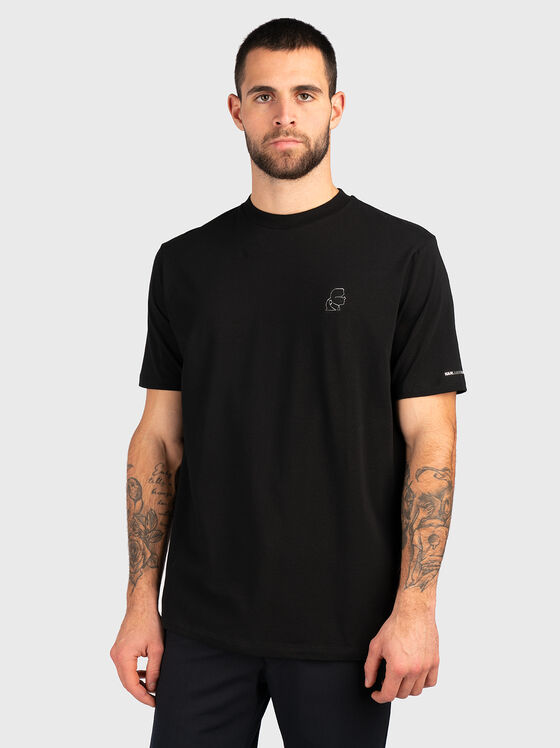 T-shirt with logo accent  - 1