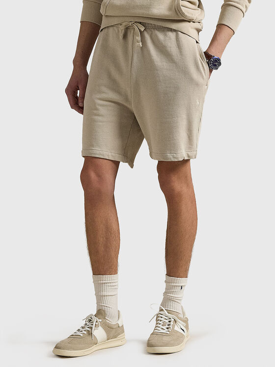 Pantaloni scurți sport cu logo - 1
