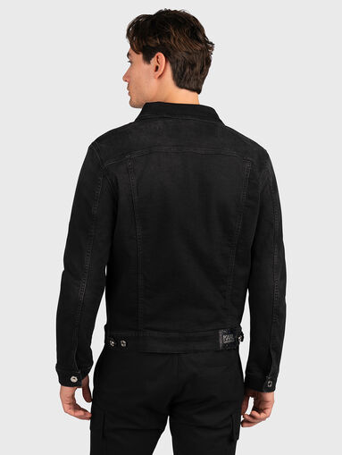 Black denim jacket - 3