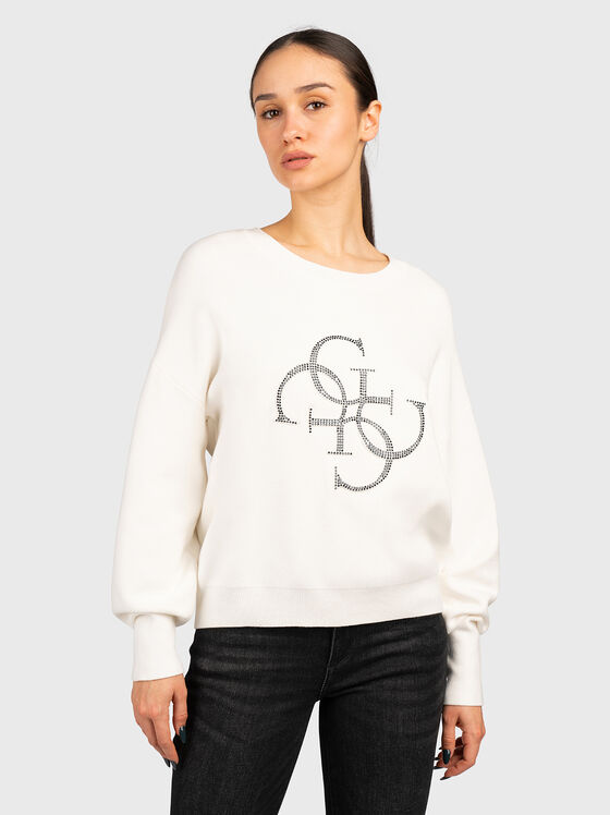 LEONOR sweater with rhinestones - 1