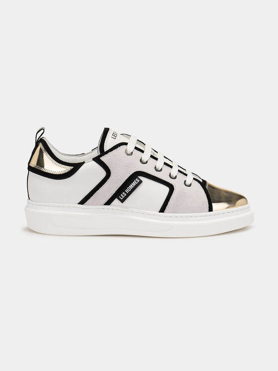 Pantofi sport cu accente aurii - 1