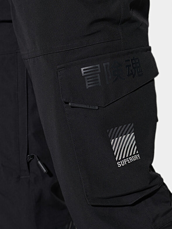 Black ski pants - 3