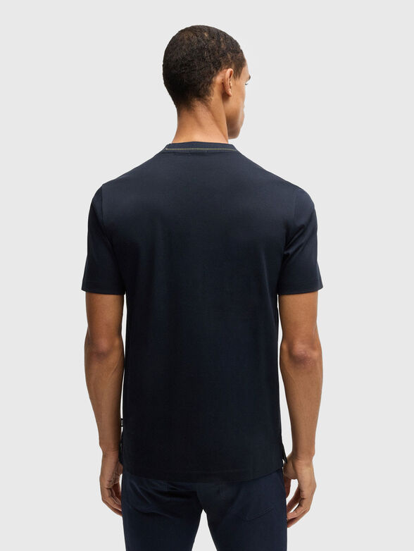 H-TESSLER T-shirt with accent stitching - 3