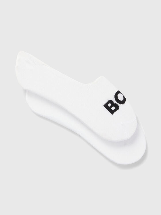 Set of two pairs of socks with logo accent - 1