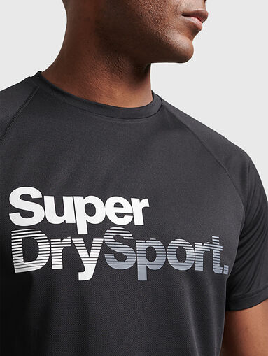 TRAIN ACTIVE black t-shirt - 3