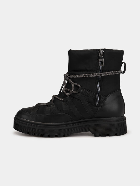 SYRIUS ankle boots with laces and zip - 4