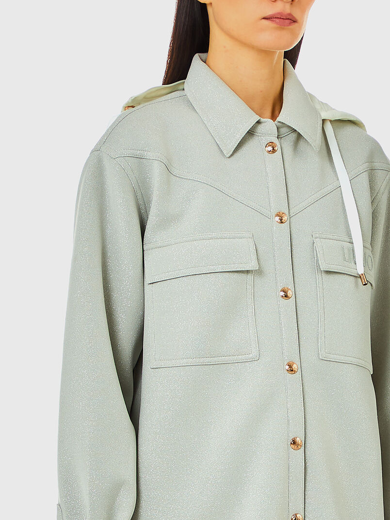 Jacket with lurex threads - 3