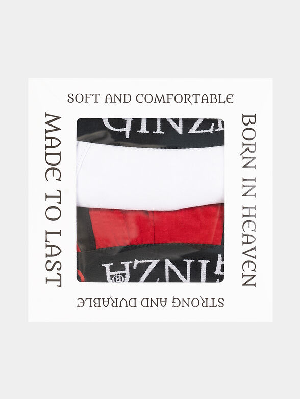 Set of boxers in red and black - 2
