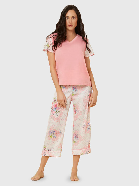 Pijama DAPHNE cu pantaloni scurtați - 1