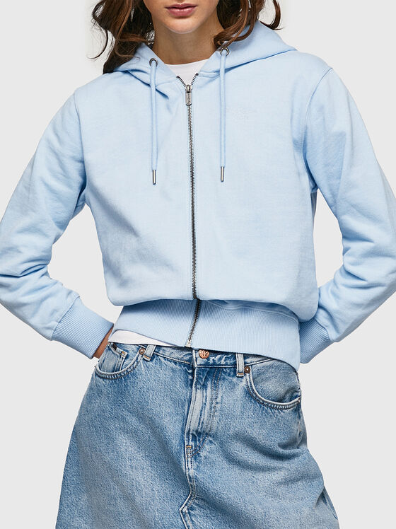 WHITNEY blue sweatshirt - 1