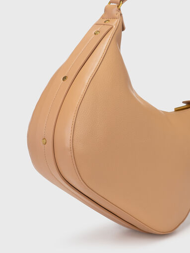 Hobo bag with logo accent - 5