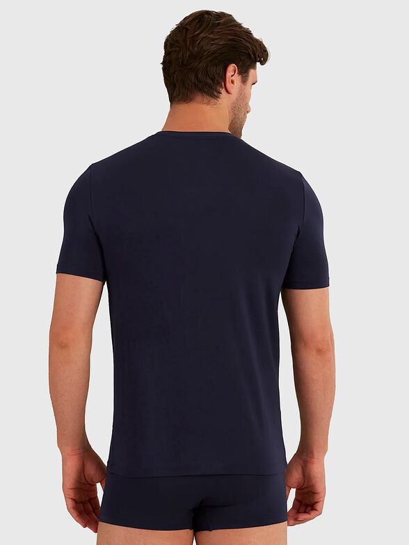 BASIC MODAL black T-shirt - 2