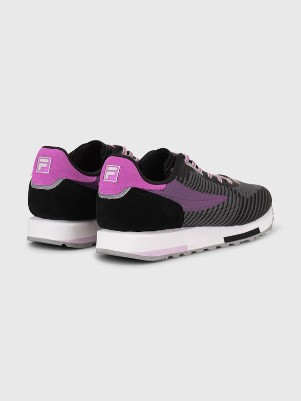 RETRONIQUE sneakers in black  - 3