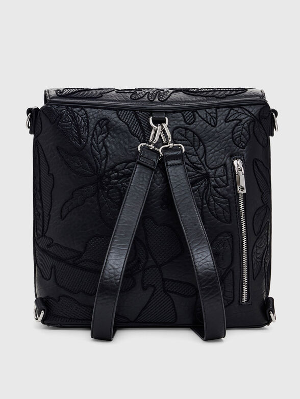 Backpack with floral embroidery - 3