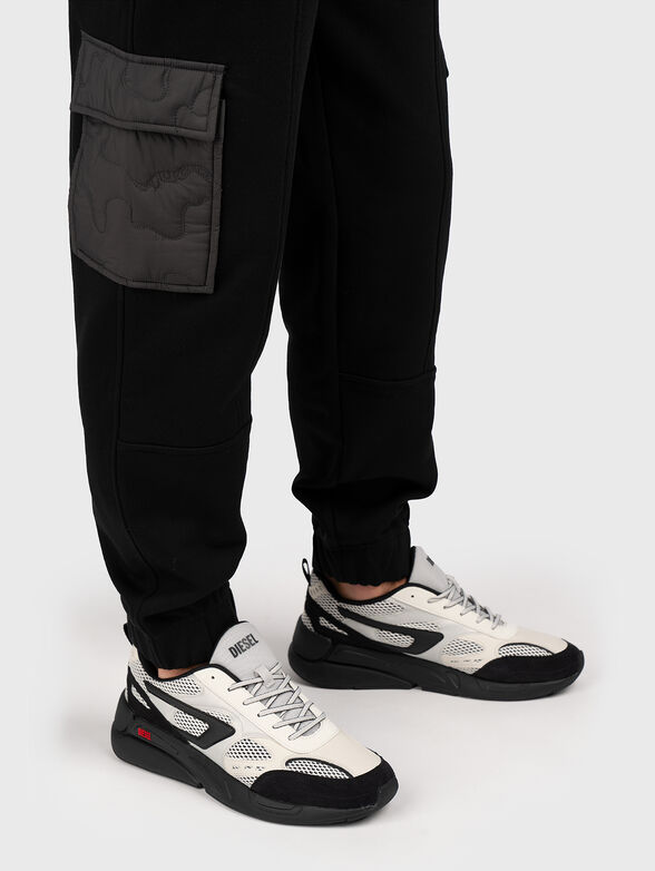 Sports trousers made of cotton blend  - 3