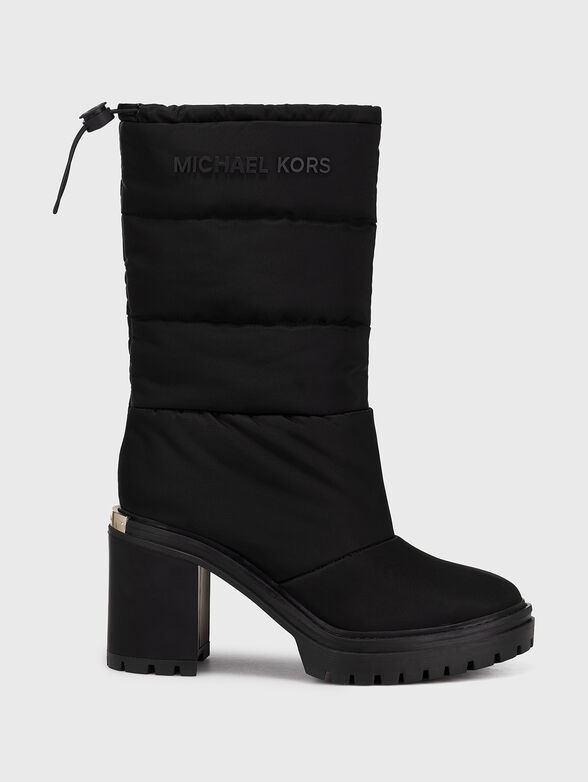HOLT quilted boots with logo detail - 1
