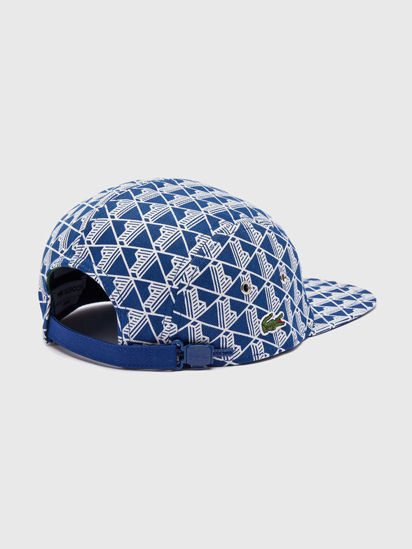 Unisex cap with monogram print​ - 2
