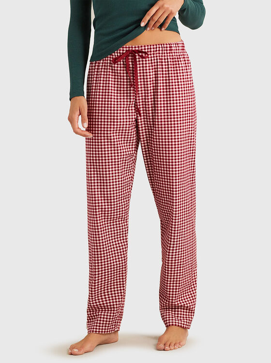 MIX & MATCH pajama bottom with checkered print - 1