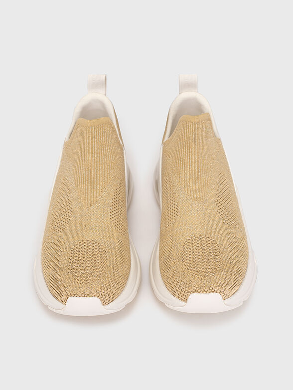 EXTREME slip-on sneakers in gold color - 6
