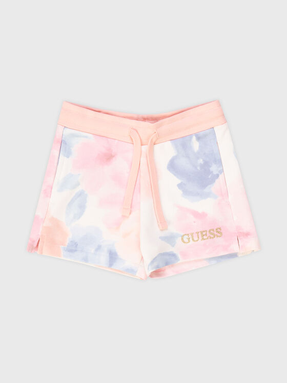 Floral print shorts - 1