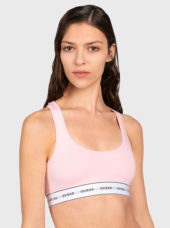 Sutien sport elastic cu logo CARRIE - 1