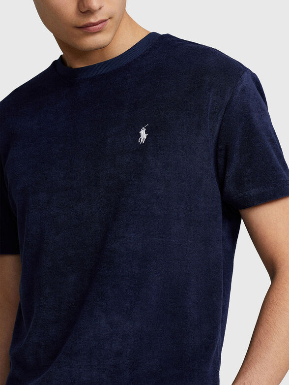 T-shirt in soft fabric with logo embroidery - 4