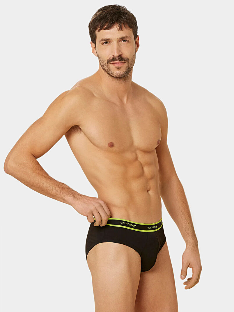 NEW FASHION COLOR black briefs - 3