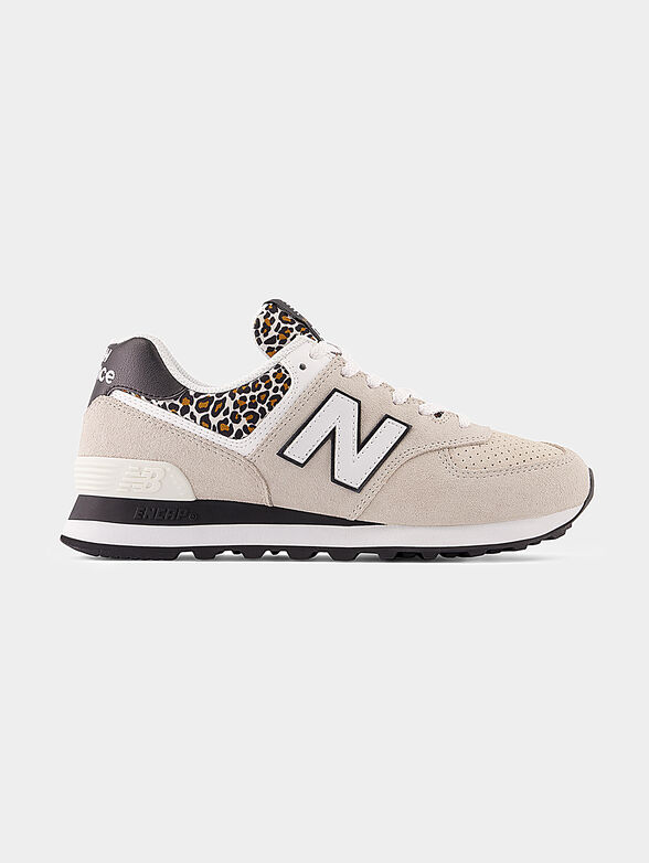 574 sports shoes with animal print - 1