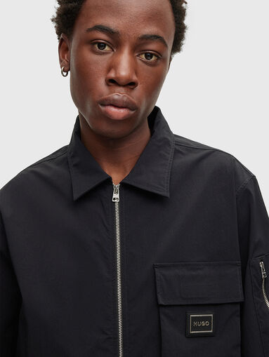 EMMOND black jacket with accent pocket - 4
