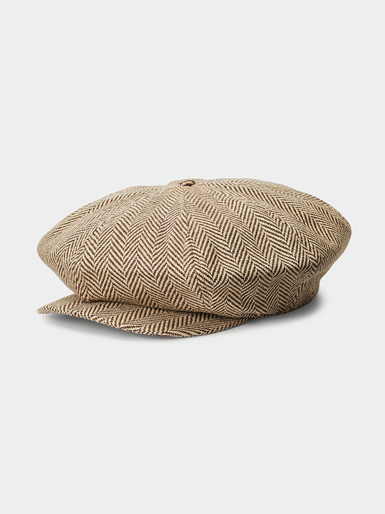 Șapcă cu model tweed - 1