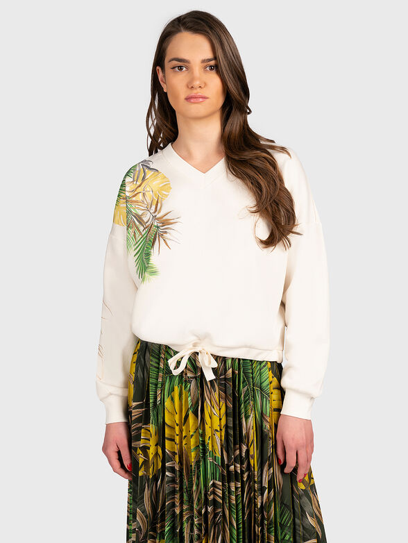 PALM sweatshirt with art print - 1
