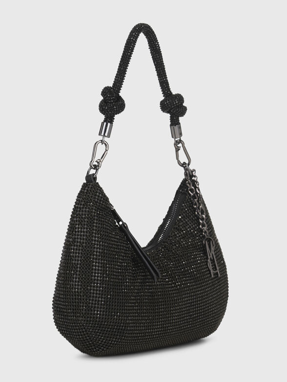 BKAYA black bag with logo accent - 4