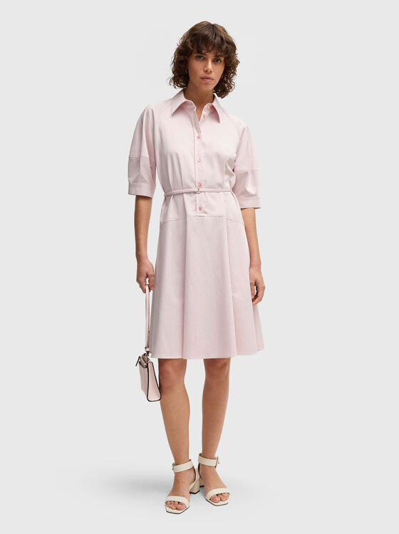 Rochie midi DELAURENA cu curea pe talie - 1